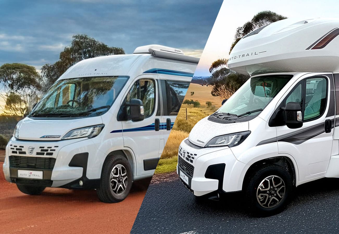 When it comes to traveling in Australia, which is easier: a motorhome or a caravan? 1 Campervan Vs Motorhome